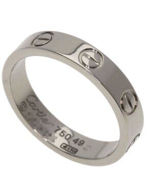 Cartier Mini Love Ring 49 18k White Gold